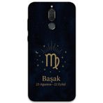 Gramaphone Huawei Mate 10 Lite Uyumlu Başak Burcu Desenli Telefon Kılıfı + Ekran Koruyucu - 5773