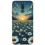 Gramaphone Huawei Mate 10 Lite Uyumlu Çiçek Desenli Telefon Kılıfı + Ekran Koruyucu - 5792