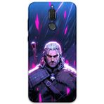 Gramaphone Huawei Mate 10 Lite Uyumlu Geralt Desenli Telefon Kılıfı + Ekran Koruyucu - 5826