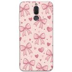 Gramaphone Huawei Mate 10 Lite Uyumlu Kurdele Desenli Telefon Kılıfı + Ekran Koruyucu - 5802