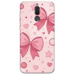 Gramaphone Huawei Mate 10 Lite Uyumlu Kurdele Desenli Telefon Kılıfı + Ekran Koruyucu - 5803