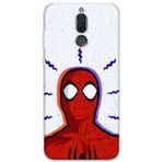 Gramaphone Huawei Mate 10 Lite Uyumlu Spiderman Desenli Telefon Kılıfı + Ekran Koruyucu - 5830