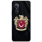 Gramaphone Huawei Nova 9 SE ile Uyumlu Türk Desenli Telefon Kılıfı + Ekran Koruyucu - 5855