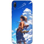 Gramaphone Huawei Y7 Prime 2019 Uyumlu Anime Desenli Telefon Kılıfı + Ekran Koruyucu - 5889