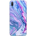 Gramaphone Huawei Y7 Prime 2019 Uyumlu Mermer Desenli Telefon Kılıfı + Ekran Koruyucu - 5816