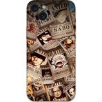 Gramaphone İphone 15 Plus Uyumlu Anime Desenli Telefon Kılıfı + Ekran Koruyucu - 5888
