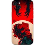 Gramaphone İphone 15 Plus Uyumlu Anime Desenli Telefon Kılıfı + Ekran Koruyucu - 5898