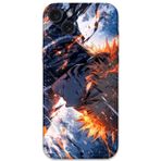 Gramaphone İphone 15 Plus Uyumlu Anime Desenli Telefon Kılıfı + Ekran Koruyucu - 5914