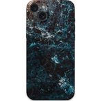 Gramaphone İphone 15 Plus Uyumlu Mermer Desenli Telefon Kılıfı + Ekran Koruyucu - 5819