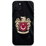 Gramaphone İphone 15 Plus Uyumlu Türk Desenli Telefon Kılıfı + Ekran Koruyucu - 5855