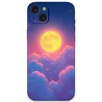 Gramaphone İphone 15 Plus Uyumlu Uzay Desenli Telefon Kılıfı + Ekran Koruyucu - 5869