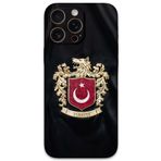 Gramaphone iPhone 16 Pro Max ile Uyumlu Türk Desenli Telefon Kılıfı + Ekran Koruyucu - 5855