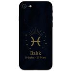 Gramaphone iPhone SE 2020 ile Uyumlu Balık Burcu Desenli Telefon Kılıfı + Ekran Koruyucu - 5779
