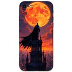 Gramaphone iPhone SE 2020 ile Uyumlu Batman Desenli Telefon Kılıfı + Ekran Koruyucu - 5829