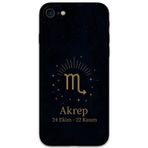 Gramaphone İphone Se 2020 Uyumlu Akrep Burcu Desenli Telefon Kılıfı + Ekran Koruyucu - 5775