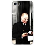 Gramaphone İphone Se 2020 Uyumlu Atatürk Desenli Telefon Kılıfı + Ekran Koruyucu - 5850