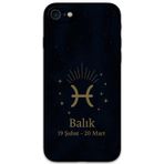 Gramaphone İphone Se 2020 Uyumlu Balık Burcu Desenli Telefon Kılıfı + Ekran Koruyucu - 5779