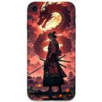 Gramaphone iPhone SE 2022 ile Uyumlu Anime Desenli Telefon Kılıfı + Ekran Koruyucu - 5751