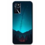 Gramaphone Oppo A16 Kılıf HD Desen Baskılı Arka Kapak - Night Fores Mount Kılıf