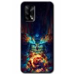Gramaphone Oppo A54 Hd Desen Ballı Baykuş Baskılı Arka Kapak