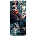 Gramaphone Oppo Reno 7 ile Uyumlu Anime Desenli Telefon Kılıfı + Ekran Koruyucu - 5749