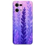 Gramaphone Oppo Reno 7 ile Uyumlu Çiçek Desenli Telefon Kılıfı + Ekran Koruyucu - 5798