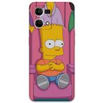 Gramaphone Oppo Reno 7 ile Uyumlu Çizgi Film Desenli Telefon Kılıfı + Ekran Koruyucu - 5820