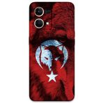 Gramaphone Oppo Reno 7 ile Uyumlu Türk Bayrağı Desenli Telefon Kılıfı + Ekran Koruyucu - 5856