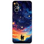 Gramaphone Oppo Reno 7 ile Uyumlu Uzay Desenli Telefon Kılıfı + Ekran Koruyucu - 5863