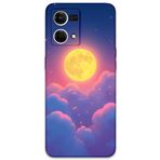 Gramaphone Oppo Reno 7 ile Uyumlu Uzay Desenli Telefon Kılıfı + Ekran Koruyucu - 5869