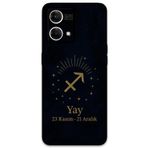 Gramaphone Oppo Reno 7 ile Uyumlu Yay Burcu Desenli Telefon Kılıfı + Ekran Koruyucu - 5776