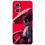 Gramaphone Oppo Reno 7 Lite ile Uyumlu Anime Desenli Telefon Kılıfı + Ekran Koruyucu - 5746