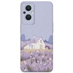 Gramaphone Oppo Reno 7 Lite ile Uyumlu Çiçek Desenli Telefon Kılıfı + Ekran Koruyucu - 5800