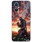 Gramaphone Oppo Reno 7 Lite ile Uyumlu Retro Desenli Telefon Kılıfı + Ekran Koruyucu - 5842