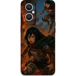 Gramaphone Oppo Reno 7 Lite Uyumlu Anime Desenli Telefon Kılıfı + Ekran Koruyucu - 5744