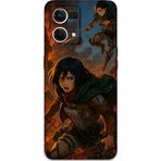 Gramaphone Oppo Reno 7 Uyumlu Anime Desenli Telefon Kılıfı + Ekran Koruyucu - 5744
