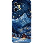 Gramaphone Oppo Reno 7 Uyumlu Uzay Desenli Telefon Kılıfı + Ekran Koruyucu - 5857