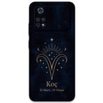 Gramaphone Poco M4 Pro 4G ile Uyumlu Koç Burcu Desenli Telefon Kılıfı + Ekran Koruyucu - 5768
