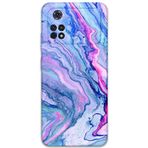 Gramaphone Poco M4 Pro 4G Uyumlu Mermer Desenli Telefon Kılıfı + Ekran Koruyucu - 5816