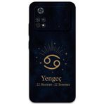 Gramaphone Poco M4 Pro 4G Uyumlu Yengeç Burcu Desenli Telefon Kılıfı + Ekran Koruyucu - 5771