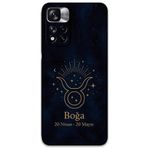 Gramaphone Poco M4 Pro 5G ile Uyumlu Boğa Burcu Desenli Telefon Kılıfı + Ekran Koruyucu - 5769