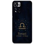 Gramaphone Poco M4 Pro 5G ile Uyumlu Terazi Burcu Desenli Telefon Kılıfı + Ekran Koruyucu - 5774