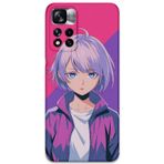 Gramaphone Poco M4 Pro 5G Uyumlu Anime Desenli Telefon Kılıfı + Ekran Koruyucu - 5742