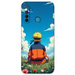 Gramaphone Realme 5i ile Uyumlu Anime Desenli Telefon Kılıfı + Ekran Koruyucu - 5747