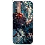 Gramaphone Realme 5i ile Uyumlu Anime Desenli Telefon Kılıfı + Ekran Koruyucu - 5749