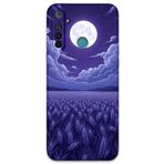 Gramaphone Realme 5i ile Uyumlu Çiçek Desenli Telefon Kılıfı + Ekran Koruyucu - 5797