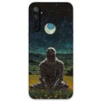 Gramaphone Realme 5i ile Uyumlu Retro Desenli Telefon Kılıfı + Ekran Koruyucu - 5844