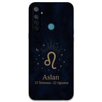 Gramaphone Realme 5İ Uyumlu Aslan Burcu Desenli Telefon Kılıfı + Ekran Koruyucu - 5772
