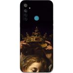 Gramaphone Realme 5İ Uyumlu Retro Desenli Telefon Kılıfı + Ekran Koruyucu - 5833
