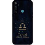Gramaphone Realme 5İ Uyumlu Terazi Burcu Desenli Telefon Kılıfı + Ekran Koruyucu - 5774